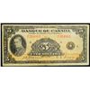Image 1 : 1935 $5 Dollar BC-6, Bank of Canada Banknote 'French' series