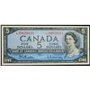Image 1 : 1954 $5 Replacement Dollar BC-39bA - Bank of Canada '*RC' prefix