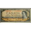 Image 1 : 1954 $50 Dollar BC-34a, Bank of Canada 'Devil's Face' Banknote