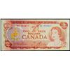 Image 1 : 1974 $2 Dollar BC-47aT - Bank of Canada 'RS' prefix