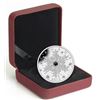 Image 1 : 2013 $20 Fine Silver Coin - Winter Snowflake w/Black Swarovski Crystal Element