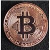 Image 1 : Bitcoin Commemorative Round Collectors Coin - 1oz pure copper