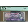 Image 1 : 1954 :  $10 : BC-40b : CCCS : Graded Very Choice New 64 PPQ : Solid Serial : GT4444444