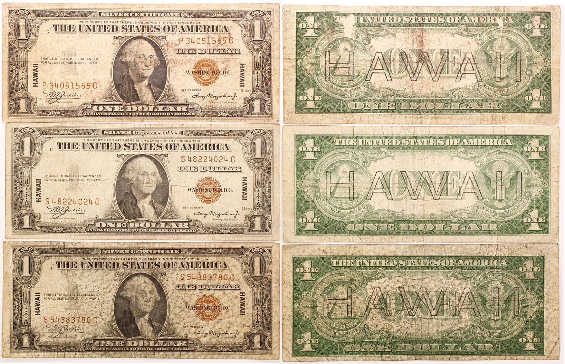 3 Hawaii Notes