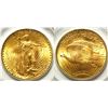 Image 1 : $20 St. Gaudens Gold Piece, 1924 MS-63