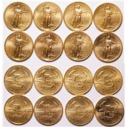 American Eagle Date Set of 1/4 Oz Coins (8)