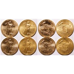 American Eagle 1oz, 4 Dates