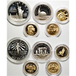 Commemorative Proof Sets (Gold & Silver)