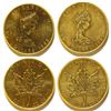 Image 1 : Two 1983 Canadian $50 Gold Maple Leaf