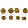 Image 1 : Four 1998 Fractional Canadian Gold Maple Leaf Coins, Uncirculated 9999