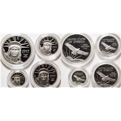 Platinum American Eagle  1997 Proof Set