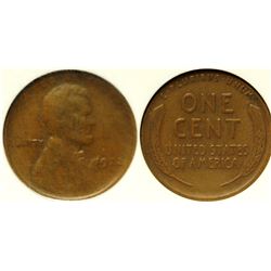 1922 No D Cent VF 20