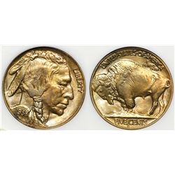 1938 D/S Buffalo Nickel MS 66