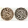 Image 1 : 1858-S Liberty Seated Quarter