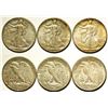 Image 1 : Three Walking Liberty Half Dollars