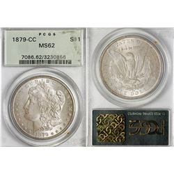 1879-CC Morgan Dollar in MS62