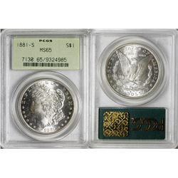 Morgan Dollar 1881-S