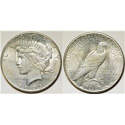 Gem Peace Dollar 1928-S