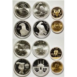 Two Sets of the 1983-1984 Olympic Proof Coins