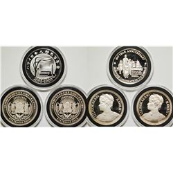 Silver Proof Hawaii Medals