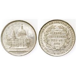 St Paul's Cathedral Silver Medal