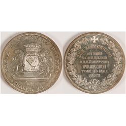 Victory over French Medal