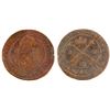Image 1 : 1646 1 Ore, large copper coin of Christina