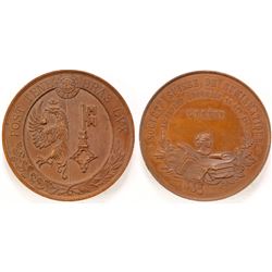 Swiss Numismatic Society Medal, 1890