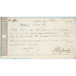 Fourth of Exchange, Augusta, Georgia, 1820