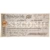 Image 1 : Wells Fargo & Co. Second of Exchange, La Porte, CA, 1862