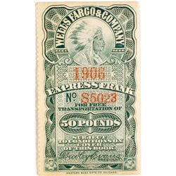 Rare Wells Fargo Stamp