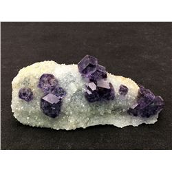 Fluorite and Quartz from Fujian Province, China