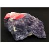 Image 1 : Rhodochrosite and Fluorite from Wutong Mine, China