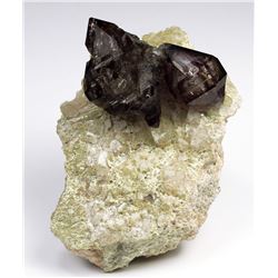 Quartz v. Amethyst, Smoky from Namibia