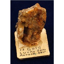 Lucky Sam Mine Gold-silver Specimen