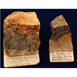 Martinez Hill Gold Specimens