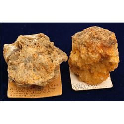 Middle Hill Summit Gold-Silver Specimens