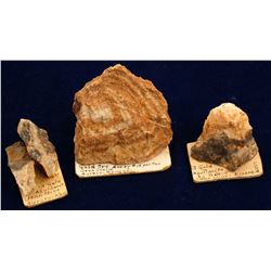 Utah Mine Gold-Silver Specimens