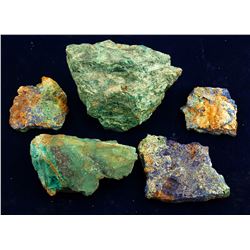 Ruth, NV Copper Specimens