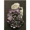 Image 1 : Fluorite and Sphalerite from Elmwood Mine, Tennessee