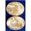 Image 1 : Gold in Quartz Ovals Set in Gold