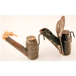 Two Teapot Coal Mining Lamps
