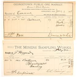 2 Colorado Assay Receipts