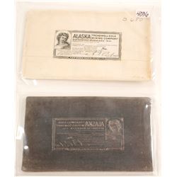Treadwell Gold Mining Company Printers Plate