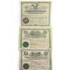 Image 1 : Three Tyndall District, Santa Cruz Co, Arizona Mining Stock Certificates