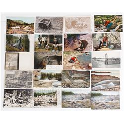 California Mining Postcard Set