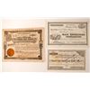 Image 1 : Three California Mining Stock Certificates