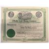 Image 1 : O'Reilly Gold Mining Company Stock Certificate