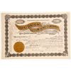 Image 1 : Union Gold Mining Co. Stock Certificate, Cripple Creek