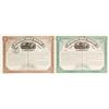 Image 1 : Two Rebecca Gold Mining Company Stock Certificates